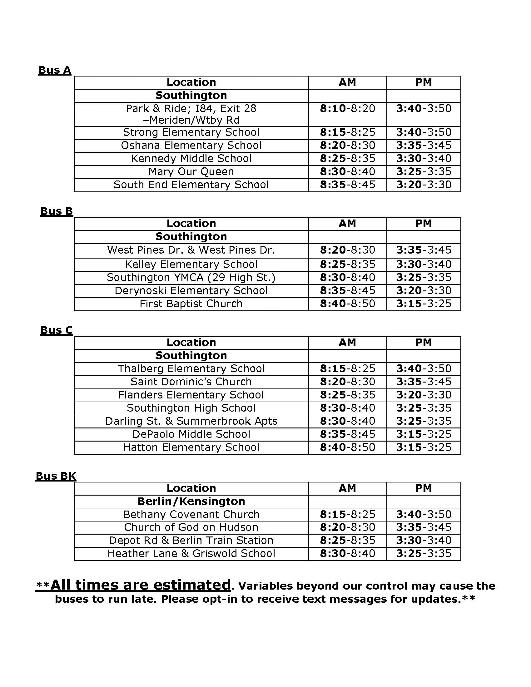 2026 S1-4 Bus Routes pg2